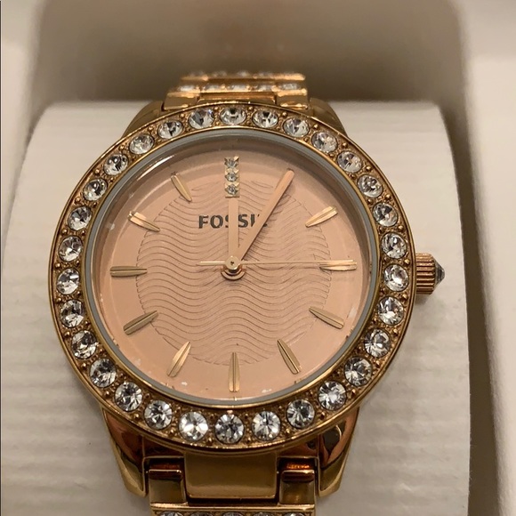 Fossil watch rose gold - Picture 2 of 7